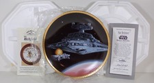 Star Wars Star Destroyer Space Vehicles 8" Collector Plate Hamilton 031126WT