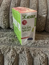 XLEAR Natural Saline Nasal Spray with Xylitol 1.5 fl oz (Lot of 3) exp- 05/27