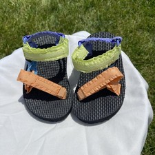 Teva Original Universal Sandal Toddler Size T4 Multi Color Straps Beach Casual