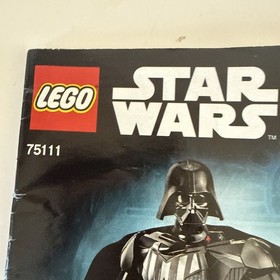 LEGO Star Wars: Darth Vader 75111 Buildable Figure, 100% Complete W/Instructions
