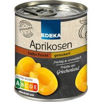 Edeka Aprikosen Halbe Frucht Gezuckert 225G Dose