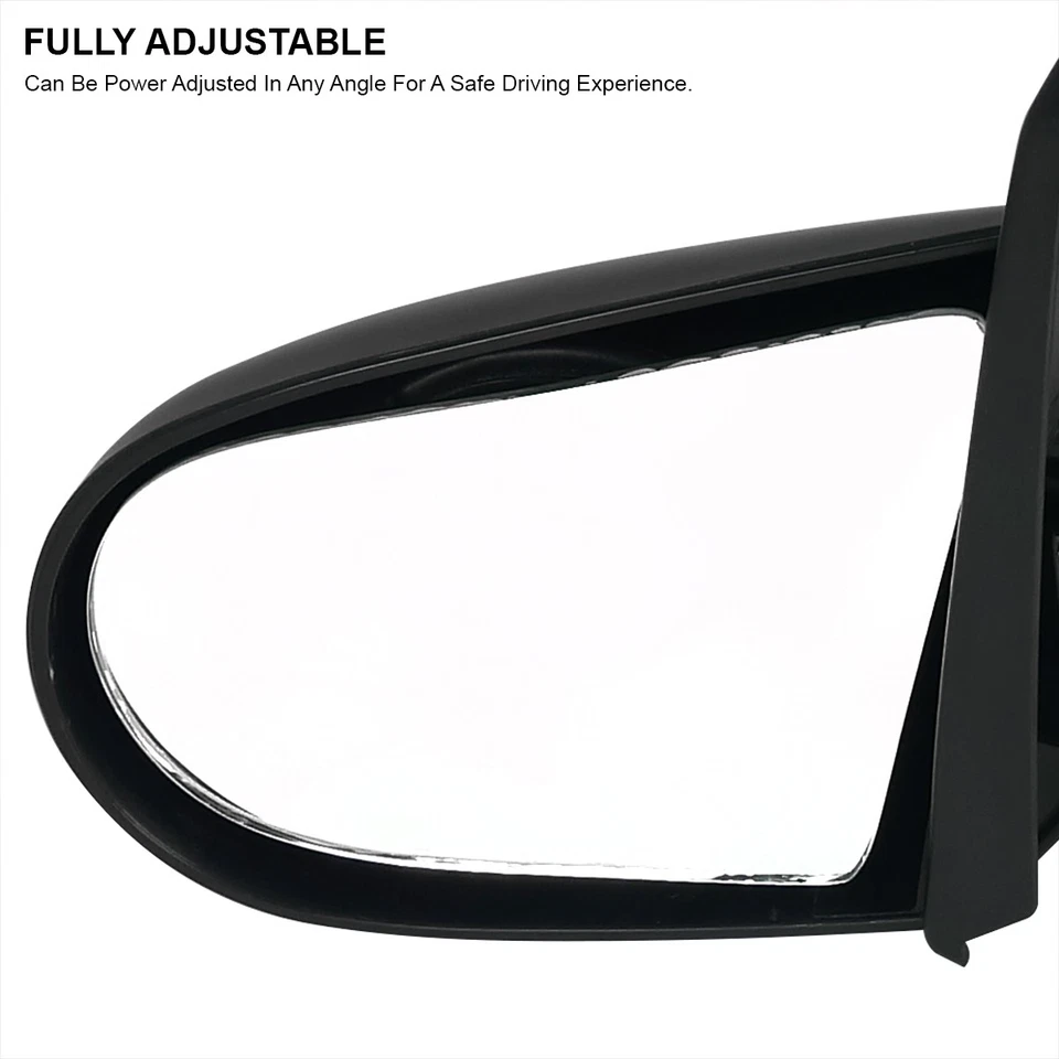 Fits 1996-2000 Honda Civic 2/3Dr Power Adjustable Black Side Mirrors Pair 96-00 Foto 4 de 4