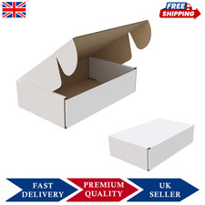 POSTAGE SHIPPING BOXES SINGLE WALL HARD CARDBOARD MAILING SHIPPING 200x120x50MM