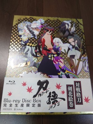 KATANAGATARI Full production limited edition Disc Box Aniplex 4 Blu-ray disc