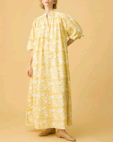 TEN×Ron Herman Embroidery Kaftan Dress