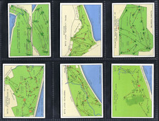 PLAYER - CHAMPIONSHIP GOLF COURSES - FULL SET OF 25 CARDS