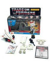 1985 Transformers G1 Aerialbot SILVERBOLT A5 RADIANT TAKARA HASBRO GIG BOX ND