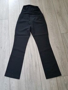 black maternity work trousers uk