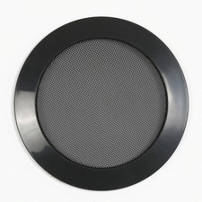 4" Speaker Cover Metal Mesh Grill Plastic Frame For Car Audio DJ PA Speaker BLK