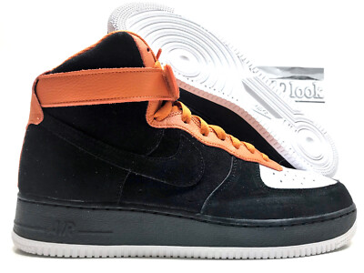 NIKE AIR FORCE 1 HIGH ID BLACK/WHITE-BROWN SIZE MEN'S 11.5 [DN4168-991]
