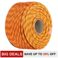 9/16" x 200' Polyester Rope Dual Braid Pull Rope 8600 lb Breaking Strength