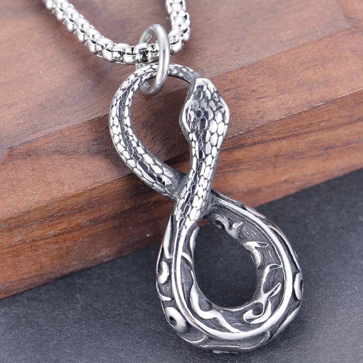 Mens infinity sale pendant