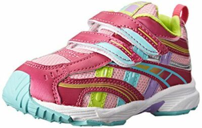 Tsukihoshi Child Toddler/Little Kid Sneaker Flame Fuchsia/Lime