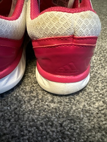 Entrenadores de Correr Adidas Falcon Elite para Mujer Blanco y Rosa Reino Unido 4 - Imagen 9 de 14