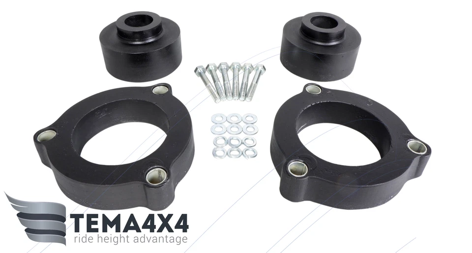 Tema4x4 30 毫米升降套件适用于大众高尔夫、捷塔、帕萨特、蒂瓜、旅游 — 第 2/4 张图片