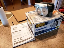 Panasonic Vdr D100 Camcorder Silver For Sale Online Ebay