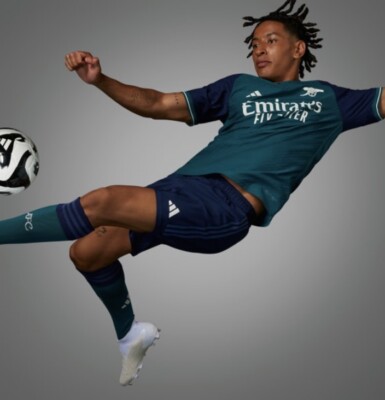 Adidas Authentic Arsenal Third Jersey 2023/2024 Green