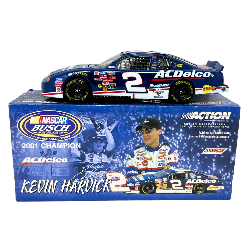Action Nascar #2 Kevin Harvick AC Delco GM Dealers (1 de 2.496#) 1:24 Diecast Foto 3 de 4