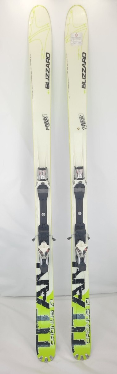 Blizzard Titan Cronus IQ 187cm Skis w/ Blizzard 4.12