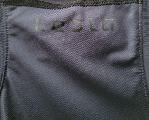 Tesla Men’s Athletic Performance Training Tank Top Sz.Large NWT Navy Blue - Picture 4 of 7