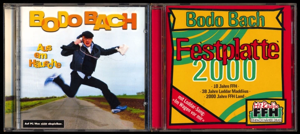 4 HÖRBÜCHER★Bodo BACH•FFH-Festplatte 2000★Hape KERKELING•BIN DANN MAL WEG★9 CDs★ - Bild 4 von 4