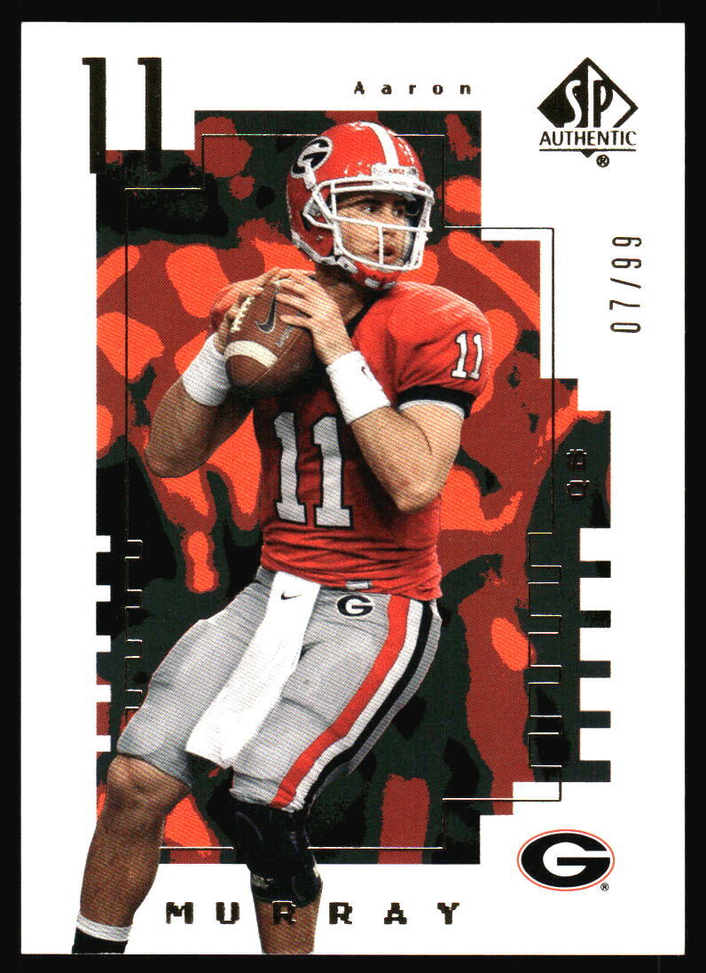 Aaron Murray SP Authentic Future Watch #FW26 Gold