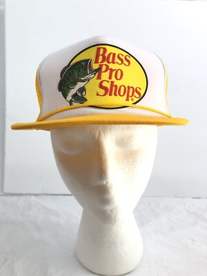 Vintage Bass Pro Shops Springfield MO Mesh Snapback Trucker Cap