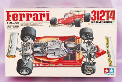 TAMIYA - タミヤ　ビッグスケール　フェラーリ　1/12 312T4 TAMIYA 1/12 Ferrari 312T4 F1 Racing car Model Kit Villeneuve
