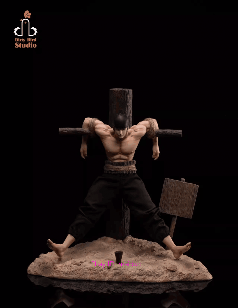 Roronoa Zoro Resin Dirty Bird Studio One Piece Figurine 32cm in