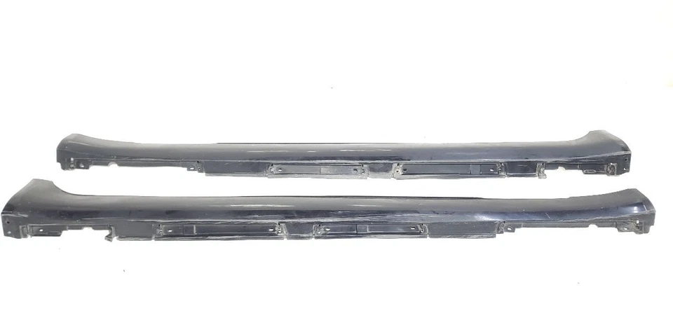 Par de molduras de panel basculante negro obsidiana tiene desgaste OEM 2008 Lexus LS460 Foto 3 de 4