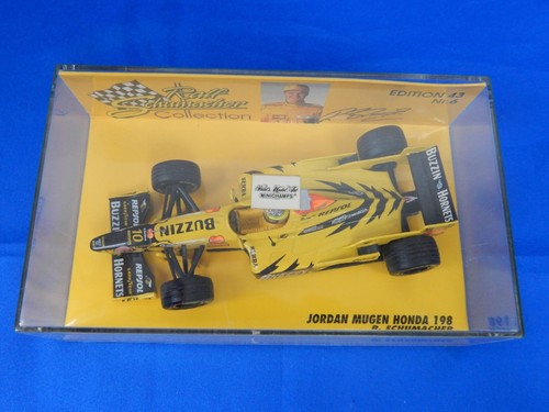 Pauls Model Art Minichamps F1 Jordan Mugen Honda 198 R Schumacher 1/43 Scale - Picture 3 of 13