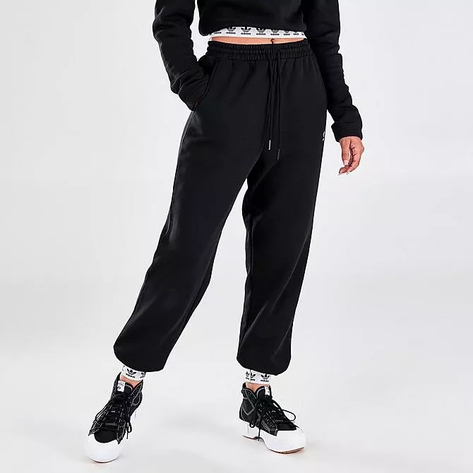 ADIDAS ORIGINALS TAPE JOGGER PANTS Womens Black