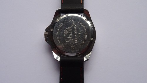 SHARK coke bezel vintage diver 200m Monnin type Case men's large quartz - Picture 2 of 11