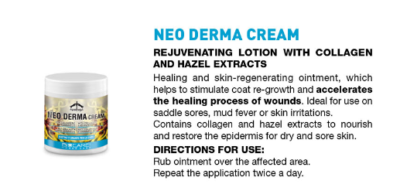 Veredus Neo Derma Cream – Regenerierende Salbe Mit Kollagen Für Pferde (Wundpflege)