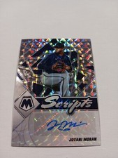 2022 Mosaic Scripts Autograph Silver Prizm Jovani Moran Twins #SC-JV AUTO RC⚾️💥