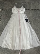 Ieena Mac Duggal White Dress Size S
