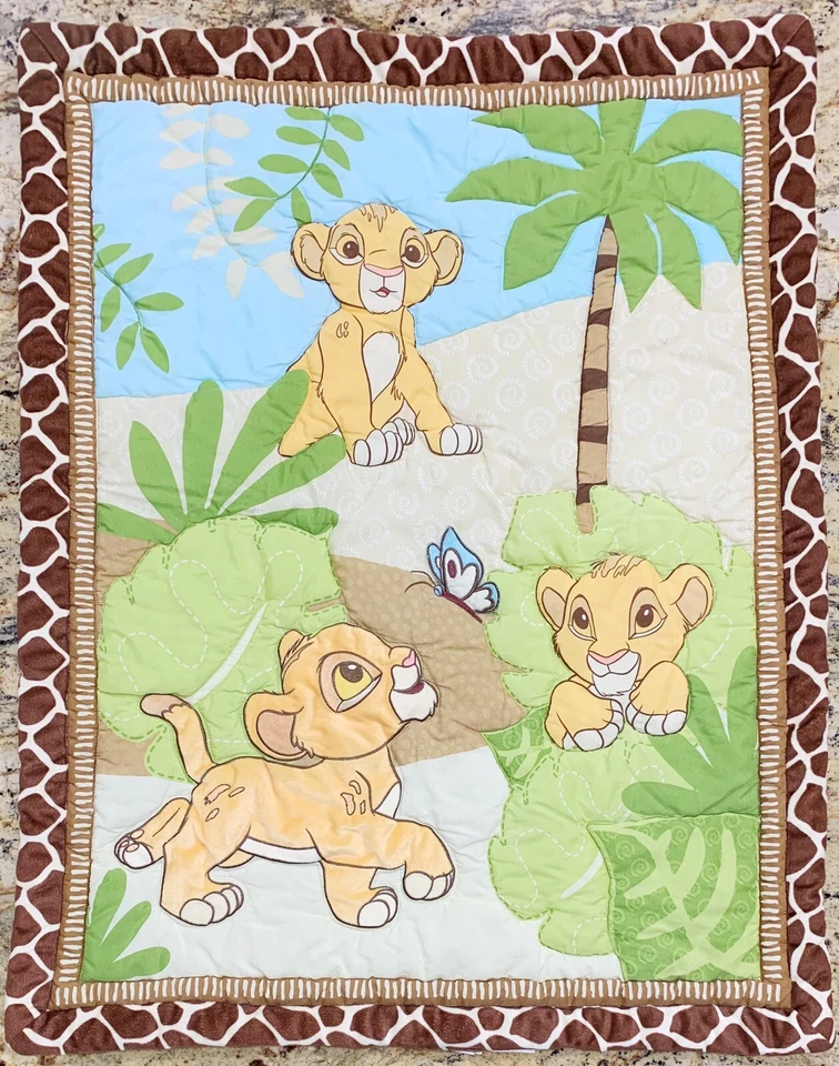 Juego de sábanas y manta para cuna Simba (32”x41”) Lion King DISNEY BABY Foto 2 de 4