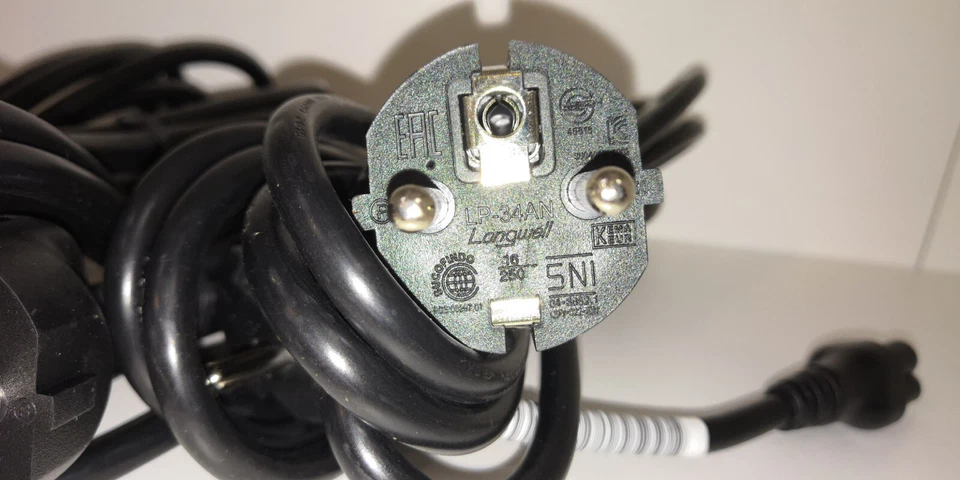 3x HP 213350-001 Mickey Mouse Kaltgerätekabel 1,8 m Netzkabel PC Kabel Notebook - Bild 4 von 4