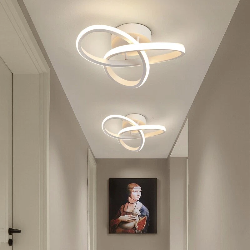 Household LED Chandelier Three Colors Lamp Modern Style Ceiling AC 220V Light