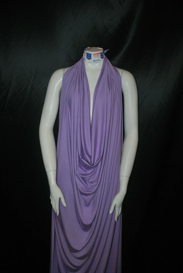 Modal Jersey Knit Fabric Eco-Friendly stretch knit Lavender 9.5 Oz by the yard - Image 4 of 4