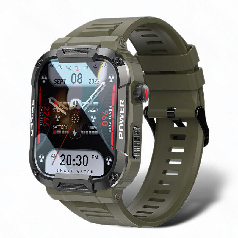 Smartwatch Gard Pro Ultra, Robusto Orologio Fitness Militare Impermeabile e Antipolvere