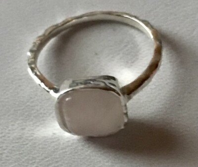 Vintage Delicate Rose Quartz Ring Sz. 7