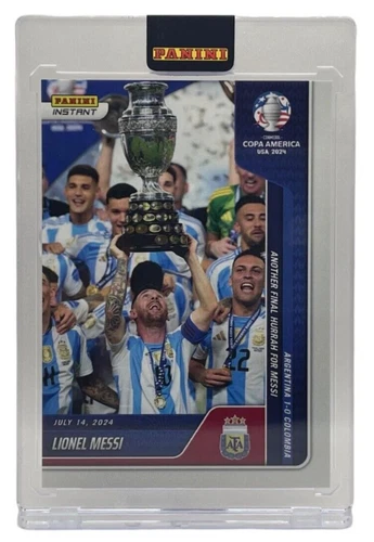2024 Panini Instant Copa America #43 Lionel Messi Argentina Champion