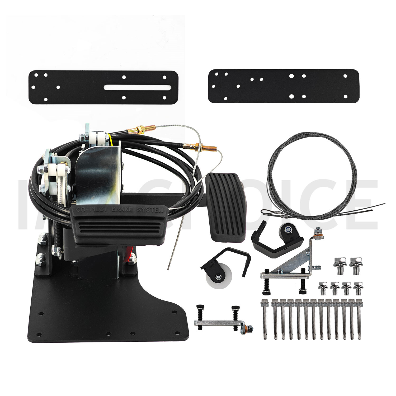 Gas and Brake Pedal Dual Control Car Gas pedal To Driver Training Vehicle NEW