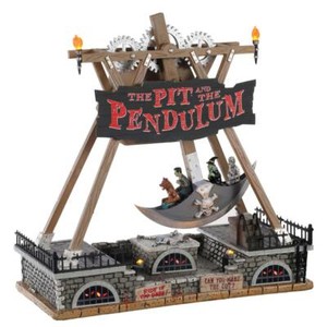 Lemax Halloween ~ The Pit and The Pendulum ~ Spooky Town
