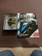 Eaglemoss Star Trek Starships 107 Klingon Bird-of-Prey Attack Position with M