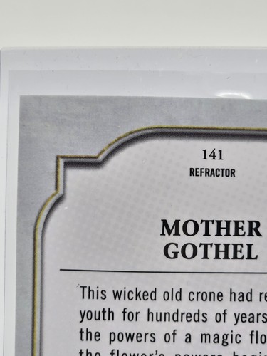 2024 Topps Chrome Disney Mother Gothel #141 Silver REFRACTOR - Picture 5 of 10