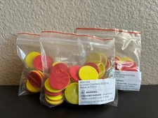 2 Color Foam Math Manipulatives Counters For Home And School 3 Bags Of 20