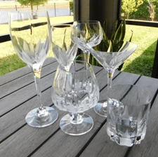 MIKASA FLAME D'AMORE PATTERN ASSORTED GLASSES YOU PICK YOUR GLASS