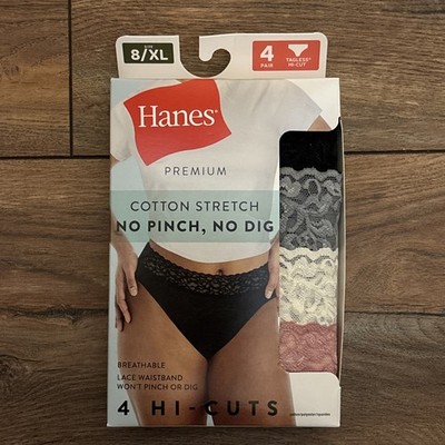 Hanes premium breathable underwear size 8/XL- 4 pairs
